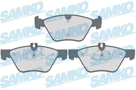 Bremsbelagsatz, Scheibenbremse Vorderachse SAMKO 5SP1523 Bild Bremsbelagsatz, Scheibenbremse Vorderachse SAMKO 5SP1523