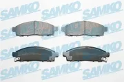 Bremsbelagsatz, Scheibenbremse Vorderachse SAMKO 5SP1533