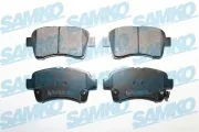 Bremsbelagsatz, Scheibenbremse Vorderachse SAMKO 5SP1541