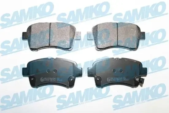 Bremsbelagsatz, Scheibenbremse Vorderachse SAMKO 5SP1541 Bild Bremsbelagsatz, Scheibenbremse Vorderachse SAMKO 5SP1541