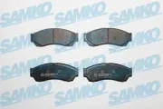 Bremsbelagsatz, Scheibenbremse Vorderachse SAMKO 5SP1553