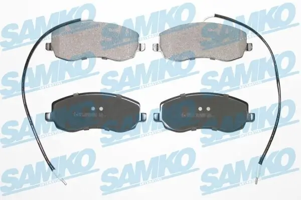 Bremsbelagsatz, Scheibenbremse Vorderachse SAMKO 5SP1557