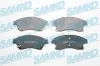 Bremsbelagsatz, Scheibenbremse Vorderachse SAMKO 5SP1581