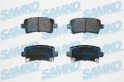 Bremsbelagsatz, Scheibenbremse Hinterachse SAMKO 5SP1584
