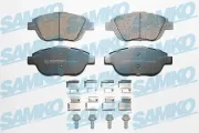 Bremsbelagsatz, Scheibenbremse Vorderachse SAMKO 5SP1590K