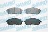 Bremsbelagsatz, Scheibenbremse Vorderachse SAMKO 5SP1605