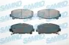 Bremsbelagsatz, Scheibenbremse Vorderachse SAMKO 5SP1607