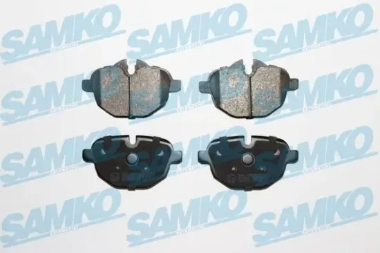 Bremsbelagsatz, Scheibenbremse Hinterachse SAMKO 5SP1618 Bild Bremsbelagsatz, Scheibenbremse Hinterachse SAMKO 5SP1618