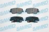 Bremsbelagsatz, Scheibenbremse Hinterachse SAMKO 5SP1625