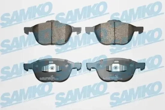 Bremsbelagsatz, Scheibenbremse Vorderachse SAMKO 5SP1627 Bild Bremsbelagsatz, Scheibenbremse Vorderachse SAMKO 5SP1627