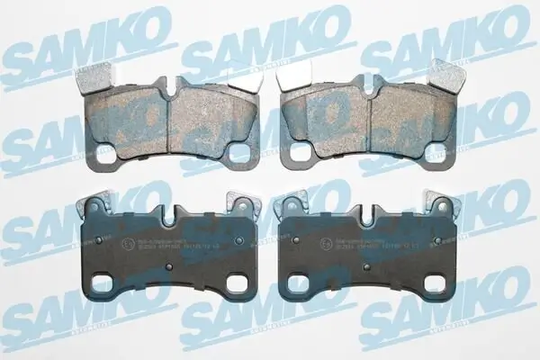 Bremsbelagsatz, Scheibenbremse Hinterachse SAMKO 5SP1655