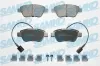 Bremsbelagsatz, Scheibenbremse Vorderachse SAMKO 5SP1656K