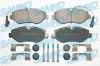 Bremsbelagsatz, Scheibenbremse SAMKO 5SP1669