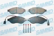 Bremsbelagsatz, Scheibenbremse Vorderachse SAMKO 5SP1698