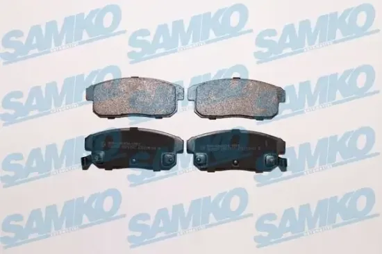 Bremsbelagsatz, Scheibenbremse Hinterachse SAMKO 5SP1727 Bild Bremsbelagsatz, Scheibenbremse Hinterachse SAMKO 5SP1727