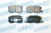 Bremsbelagsatz, Scheibenbremse Vorderachse SAMKO 5SP1733