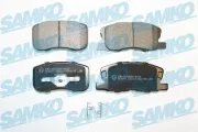 Bremsbelagsatz, Scheibenbremse Vorderachse SAMKO 5SP1733