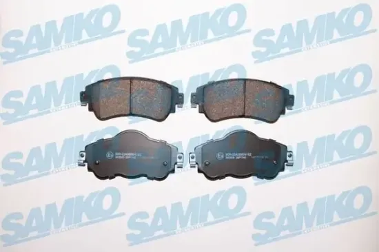 Bremsbelagsatz, Scheibenbremse Vorderachse SAMKO 5SP1740 Bild Bremsbelagsatz, Scheibenbremse Vorderachse SAMKO 5SP1740