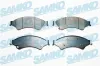 Bremsbelagsatz, Scheibenbremse Vorderachse SAMKO 5SP1768