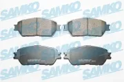 Bremsbelagsatz, Scheibenbremse Vorderachse SAMKO 5SP1792