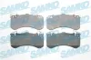 Bremsbelagsatz, Scheibenbremse Vorderachse SAMKO 5SP1806