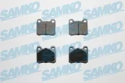 Bremsbelagsatz, Scheibenbremse Hinterachse SAMKO 5SP181