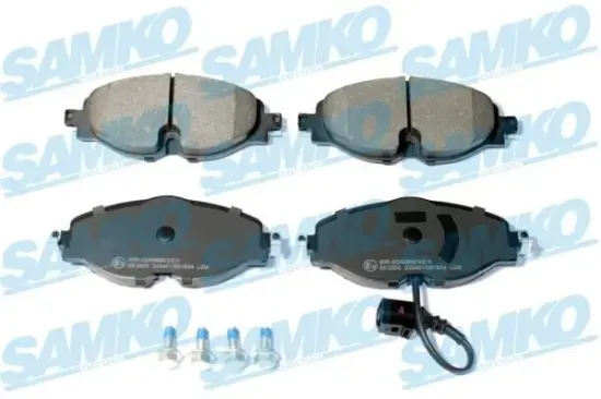 Bremsbelagsatz, Scheibenbremse SAMKO 5SP1834 Bild Bremsbelagsatz, Scheibenbremse SAMKO 5SP1834