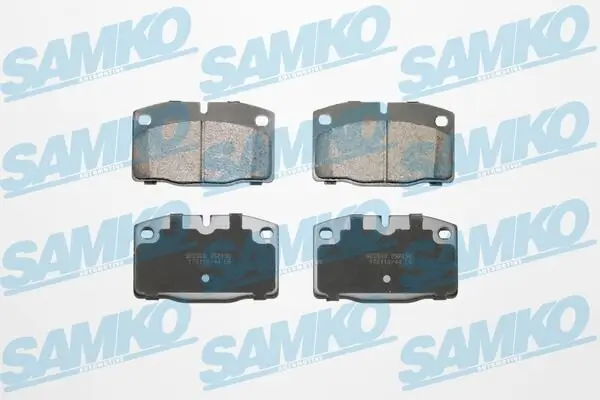 Bremsbelagsatz, Scheibenbremse SAMKO 5SP190
