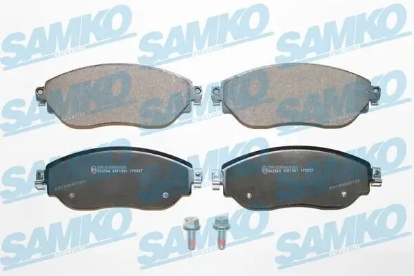 Bremsbelagsatz, Scheibenbremse Vorderachse SAMKO 5SP1901
