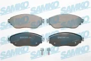 Bremsbelagsatz, Scheibenbremse Vorderachse SAMKO 5SP1901