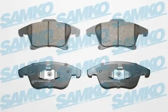 Bremsbelagsatz, Scheibenbremse Vorderachse SAMKO 5SP1914 Bild Bremsbelagsatz, Scheibenbremse Vorderachse SAMKO 5SP1914