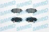 Bremsbelagsatz, Scheibenbremse Hinterachse SAMKO 5SP1918