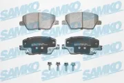 Bremsbelagsatz, Scheibenbremse Vorderachse SAMKO 5SP1952