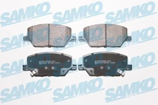 Bremsbelagsatz, Scheibenbremse Vorderachse SAMKO 5SP1953 Bild Bremsbelagsatz, Scheibenbremse Vorderachse SAMKO 5SP1953