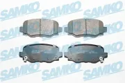Bremsbelagsatz, Scheibenbremse Hinterachse SAMKO 5SP1955