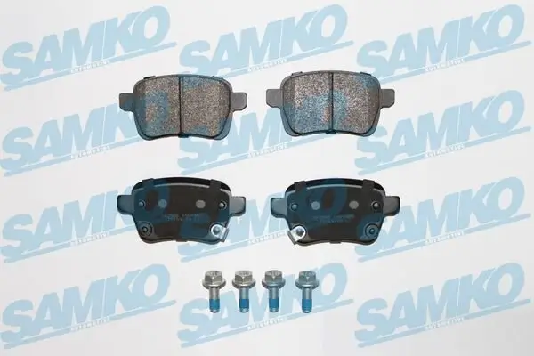 Bremsbelagsatz, Scheibenbremse Hinterachse SAMKO 5SP1959