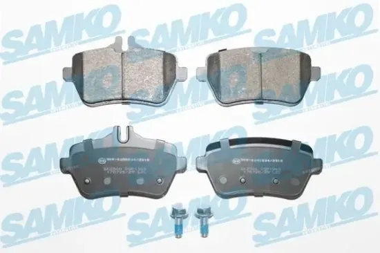 Bremsbelagsatz, Scheibenbremse Hinterachse SAMKO 5SP1969 Bild Bremsbelagsatz, Scheibenbremse Hinterachse SAMKO 5SP1969