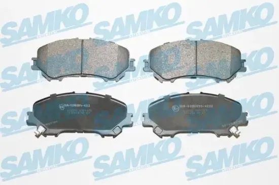 Bremsbelagsatz, Scheibenbremse Vorderachse SAMKO 5SP1975 Bild Bremsbelagsatz, Scheibenbremse Vorderachse SAMKO 5SP1975