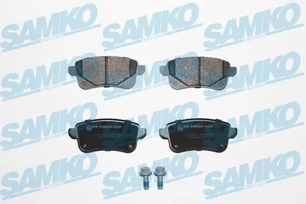 Bremsbelagsatz, Scheibenbremse Hinterachse SAMKO 5SP1979