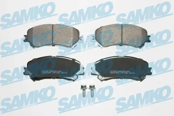 Bremsbelagsatz, Scheibenbremse Vorderachse SAMKO 5SP1996