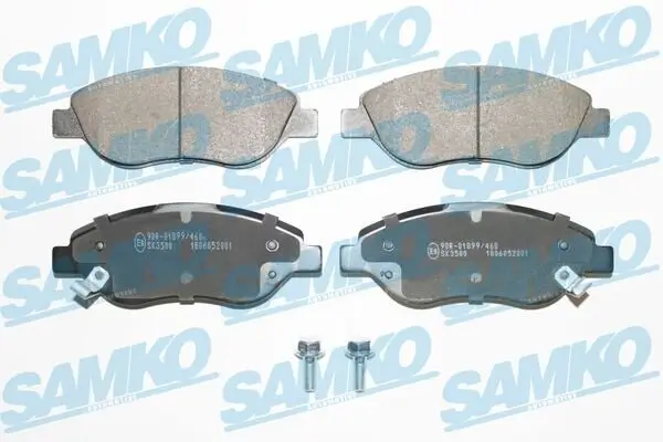 Bremsbelagsatz, Scheibenbremse Vorderachse SAMKO 5SP2001