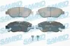 Bremsbelagsatz, Scheibenbremse Vorderachse SAMKO 5SP2001