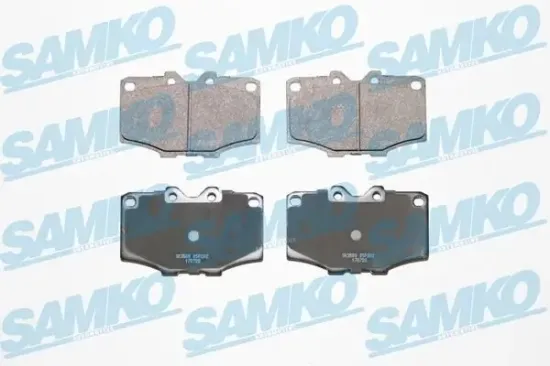 Bremsbelagsatz, Scheibenbremse Vorderachse SAMKO 5SP202 Bild Bremsbelagsatz, Scheibenbremse Vorderachse SAMKO 5SP202