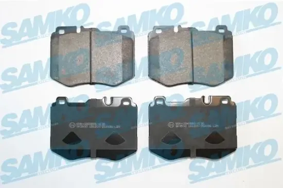 Bremsbelagsatz, Scheibenbremse Vorderachse SAMKO 5SP2036 Bild Bremsbelagsatz, Scheibenbremse Vorderachse SAMKO 5SP2036