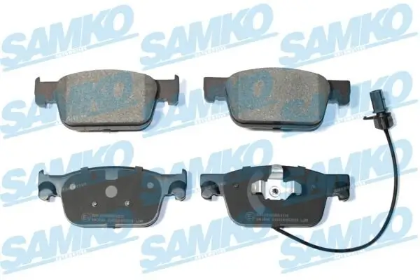 Bremsbelagsatz, Scheibenbremse Vorderachse SAMKO 5SP2038