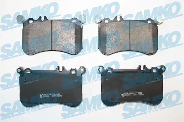 Bremsbelagsatz, Scheibenbremse Vorderachse SAMKO 5SP2090