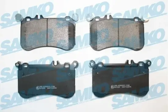 Bremsbelagsatz, Scheibenbremse Vorderachse SAMKO 5SP2090 Bild Bremsbelagsatz, Scheibenbremse Vorderachse SAMKO 5SP2090