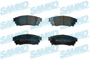 Bremsbelagsatz, Scheibenbremse Hinterachse SAMKO 5SP2094
