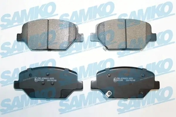 Bremsbelagsatz, Scheibenbremse Vorderachse SAMKO 5SP2108