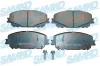 Bremsbelagsatz, Scheibenbremse Vorderachse SAMKO 5SP2126